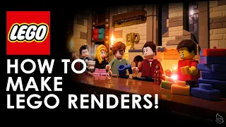 HOW YOU CAN MAKE LEGO RENDERS LIKE MINE! | LEGO Art!