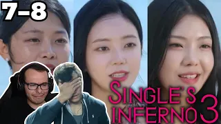 Single's Inferno 솔로지옥 Season 3 Episode 7-8 Reaction | Big Body & Bok