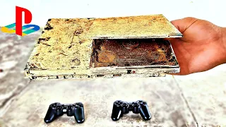 Restoration Abandoned PLAYSTATION PS2 | Restoration Destroyed Retro Console