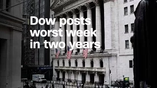 Dow posts worst week in two years