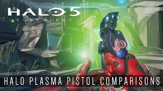 Halo 5: Guardians - Plasma Pistol Comparisons (Halo 1-5)