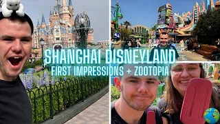 Shanghai Disneyland - Zootopia Hot Pursuit, Storybook Express Parade + Exploring A New Disney Park