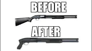 How to install a pistol grip on a Mossberg 500/Maverick 88