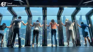 360 Chicago Observation Deck - July 2023 Tilt Ride & Cloud Bar Experience