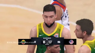 USA vs LITHUANIA Full Game Highlights | September 3, 2023 | 2023 FIBA World Cup 2nd Round | NBA2K23