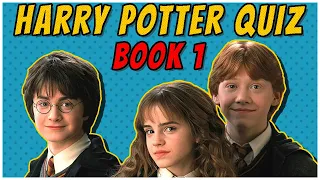 HARRY POTTER QUIZ | Philosopher's Stone Harry Potter Quiz Game | 40 Harry Potter Trivia Questions