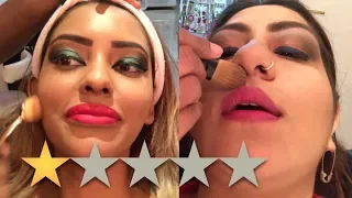WE BOTH WENT TO THE WORST REVIEWED MAKEUP ARTIST IN DUBAI
