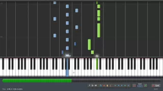 Adele - Someone Like You - Piano Tutorial (100% Speed) Synthesia