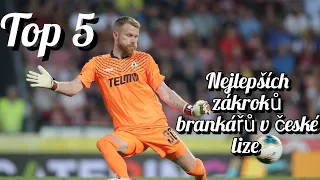 TOP 5 NEJLEPŠÍCH ZÁKROKŮ BRANKÁŘŮ V ČESKÉ LIZE