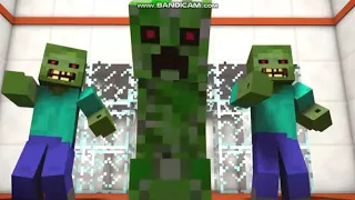 НЯША КРИПЕР   Майнкрафт Клип  Minecraft Parody Song of PSY's Daddy