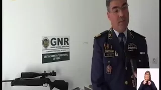 Apreensão de armas em Vouzela