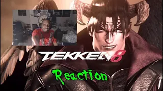 TheDarkAce REACTS: Tekken 8 Devil Jin, Zafina, Alisa Bosconovich, and Lee Chaolan Reveal Trailer