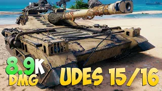 UDES 15/16 - 9 Frags 8.9K Damage - No rules! - World Of Tanks