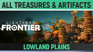 Lightyear Frontier - Lowland Plains - All Treasures & Artifacts (All Discoveries)