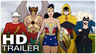 JUSTICE SOCIETY: WORLD WAR II Official Trailer (2021)