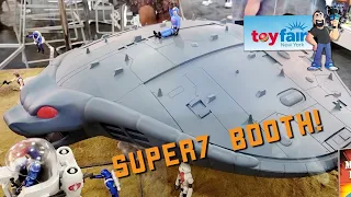 Super7 Booth Walkthrough at Toy Fair 2023 | GI Joe Mothership, TMNT, ReAction, More!