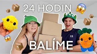 24 HODIN BALÍME OBJEDNÁVKY😱 PART 2 VLOG DANCACRAFTS