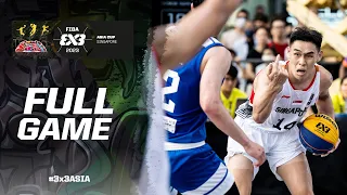 Singapore vs Chinese Taipei | Men | Full Game | FIBA 3x3 Asia Cup 2023