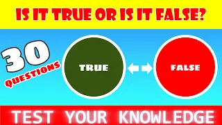 ⏰ Time to Test Your Knowledge! True or False Challenge (Beat the Clock!)