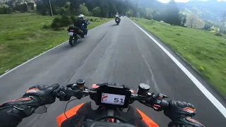 Chill Groupride from Pontebba - Nassfeld | KTM SUPERDUKE 1290R [4K] #goprohero7 #superduke1290r