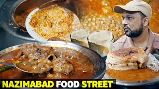 Lahori Paye aur Chanay in Karachi | Rasheed Qorma, Biryani, Mulla Bun Kabab | Nazimabad Food Street