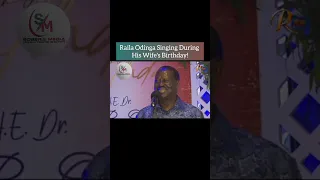 Raila Singing Jamaica Farewell Song!