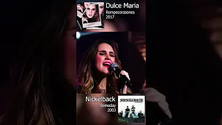 Nickelback & Dulce Maria - Rompecorazones | Someday (Shorts Mashup Video)