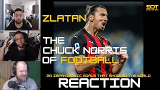 Americans React to Zlatan | 20 IBRAHIMOVIC Goals That Shocked The World | Staying Off Topic
