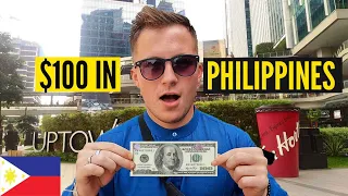 EPIC $100 Challenge In MODERN PHILIPPINES 🇵🇭