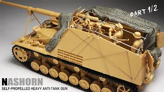NASHORN - Part 1 - 1/35 TAMIYA - Tank Model - [ model building ]