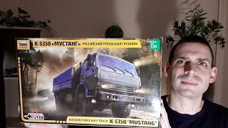 KAMAZ K-5350 "Mustang" Zvezda 3697 1/35