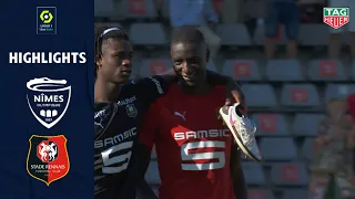 NÎMES OLYMPIQUE - STADE RENNAIS FC(2 - 4 ) - Highlights - (NÎMES - RENNES) / 2020/2021