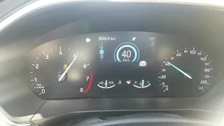 Ford Focus 2019 (mk4) 1.0T ecoboost 125 hp 0-100 acceleration