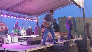 Albert Cummings, Albert Castiglia jamming at Fargo Bluesfest, 2020