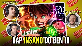 Reagimos ao Rap Relógio Esquisito  Carnitrix (Ben 10 AU) do Iron Master