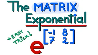 Matrix Exponential: How to calculate? (Step-by-step)