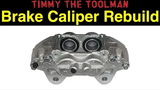 Toyota/Lexus Brake Caliper Rebuild (FJ80/LX 450 & Any Other Model with a 4-Piston Front Caliper)