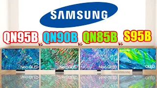 Samsung QN95B vs QN90B vs QN85B vs S95B Comparison | QN95B vs QN90B vs QN85B vs S95B |
