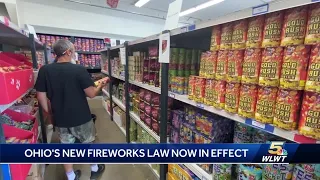 Ohio's new fireworks law: What to know before July 4th holiday