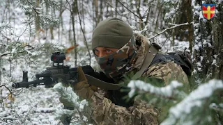 Тренування розвідників, засідка.