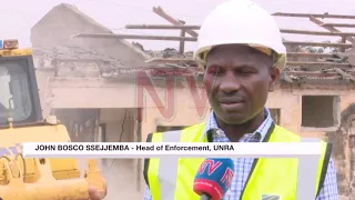 Structures demolished in Kampala as fly over construction begins