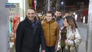 Belind Këlliçi - Me banorët e Njësisë 8 në Tiranë