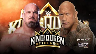 FULL MATCH - The Rock vs. Goldberg: WWE King & Queen of the Ring 2024