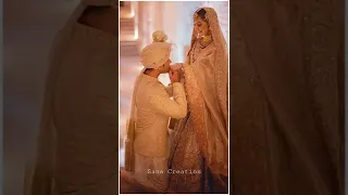 Hiba Bukhari and Arez Ahmed romantic status full screen | #lovestatus #cutecouple #wedding #shorts