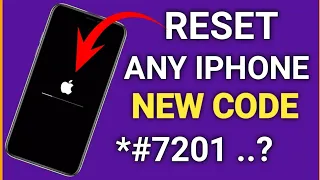 Reset Any iPhone New Code  How To Unavailable Iphone Reset Without Computer