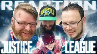 Justice League - Official Heroes Trailer REACTION LIVE @ NYCC!!