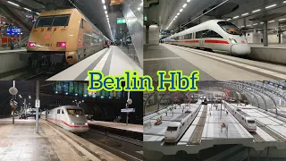 Züge in Berlin Hauptbahnhof | Trains in Berlin Mainstation