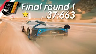 Asphalt 9 Grand Prix Final Round 1-1⭐-Ciaro Tower Finish-Maserati MC12-37:663