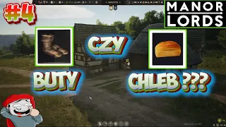 A TY CO BYŚ  ZROBIŁ ??? Zostajemy REKINAMI BIZNESU !!!??? 😅Manor Lords #4