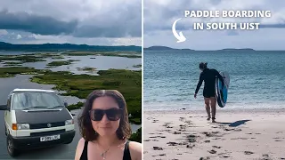 Van life in the Outer Hebrides | Wild camping on remote islands | Explore Barra, Eriskay and Uist